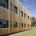 Classroom Extension and Sports Hall Construction in Biel-Benken / Zwimpfer Partner Architekten + Berrel Berrel Kräutler Architekten ©  Johannes Marburger