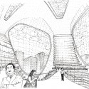 sketch inner void Inner Void Sketch Courtesy Synarchitects