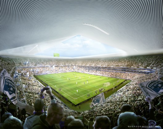 Herzog & de Meuron's 'Grand Stade de Bordeaux' to Begin Construction