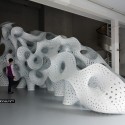 nonLin/Lin Pavilion / Marc Fornes nonLin/Lin Pavilion / Marc Fornes © Francois Lauginie