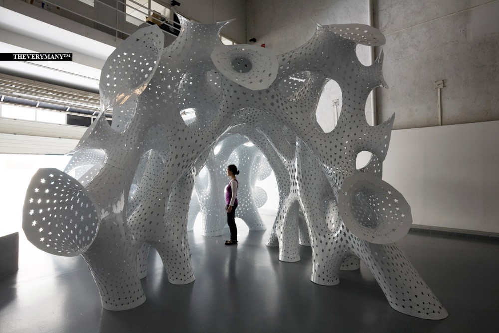 nonLin/Lin Pavilion / Marc Fornes