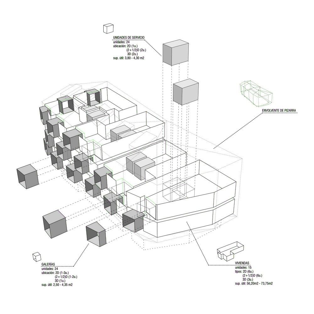 Social Housing for Mine Workers / Zon-e Arquitectos
