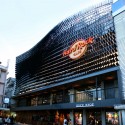 Hard Rock Cafe Facade / Architectkidd © Courtesy of Architectkidd
