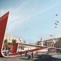 [AC-CA] Architectural Competition - [LONDON] Olympic Games Information Pavilion Third Prize Courtesy of Dowling Duncan & WN Design