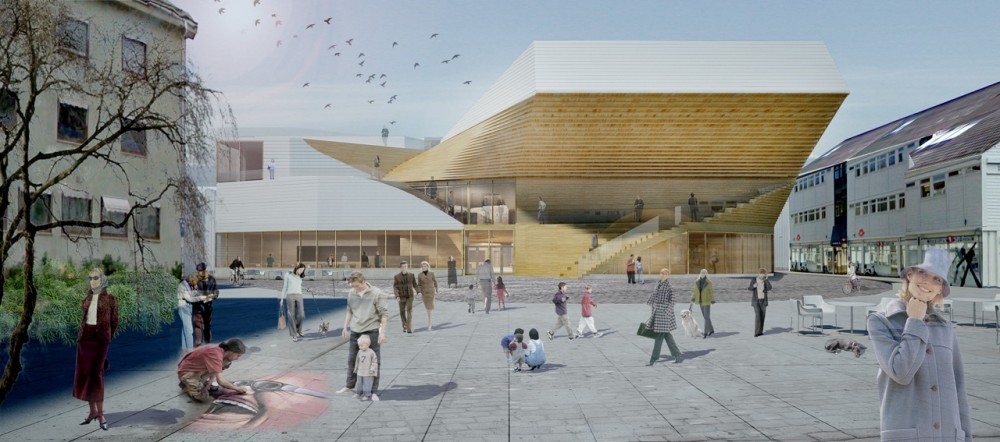 Flekkefjord Cultural Center / Helen & Hard