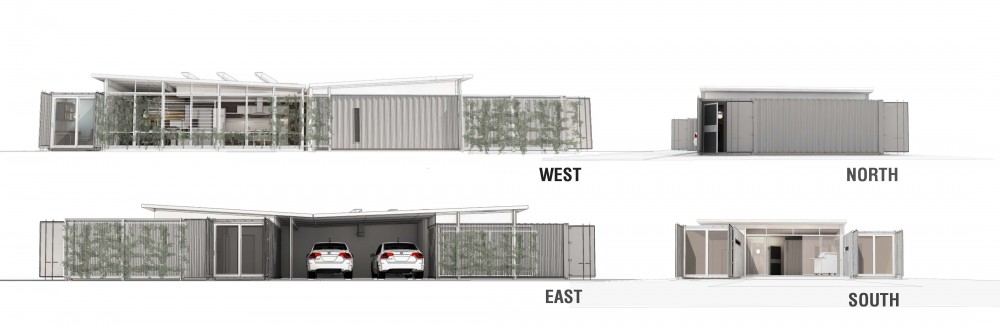 Florida Case Study House Competition Proposal / Co-tain & MWBa LLC