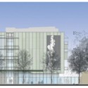 © RENZO PIANO BUILDING WORKSHOP, 2010 © RENZO PIANO BUILDING WORKSHOP, 2010 Elevation from Evans Way Park © RENZO PIANO BUILDING WORKSHOP, 2010