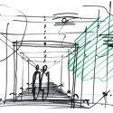 © RENZO PIANO BUILDING WORKSHOP, 2010 © RENZO PIANO BUILDING WORKSHOP, 2010 Renzo Piano Perspective Sketch of the Glass Connector from the New Wing to the Historic Museum Building © RENZO PIANO BUILDING WORKSHOP, 2010