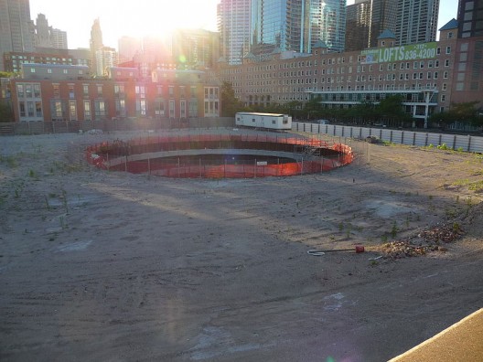 Chicago Spire Abandoned Site