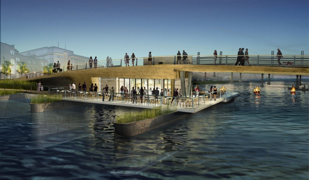 Providence River Pedestrian and Cyclist Bridge Competition Winner / inFORM Studio