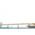 Providence River Pedestrian and Cyclist Bridge Competition Winner / inFORM Studio (3) Providence River Pedestrian and Cyclist Bridge Competition Winner / inFORM Studio (3) Elevation