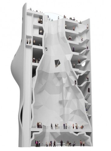 The Silo Competition proposal by NL Architects
