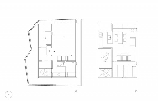 First & Second Floor Plans