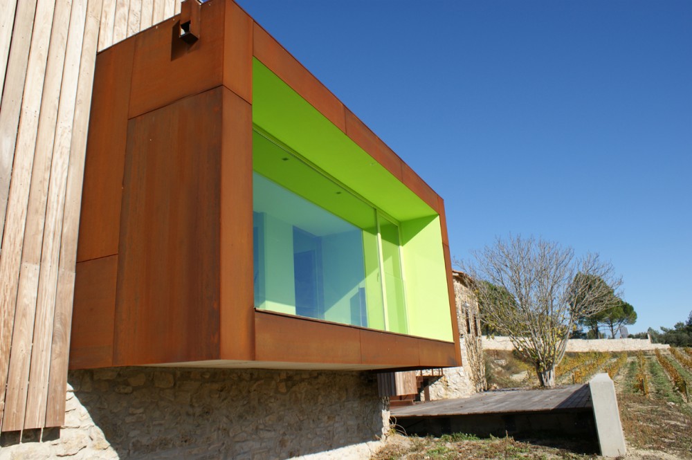Spring in Pantone 375C, Mas Rodó Winery / SALA FERUSIC Architects (10) © SALA FERUSIC Architects
