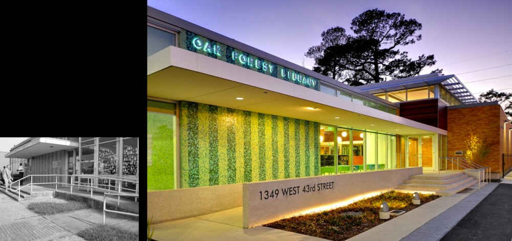 Oak Forest Library / Natalye Appel + Associates Architects with Architect Works, Inc. and James Ray Architects
