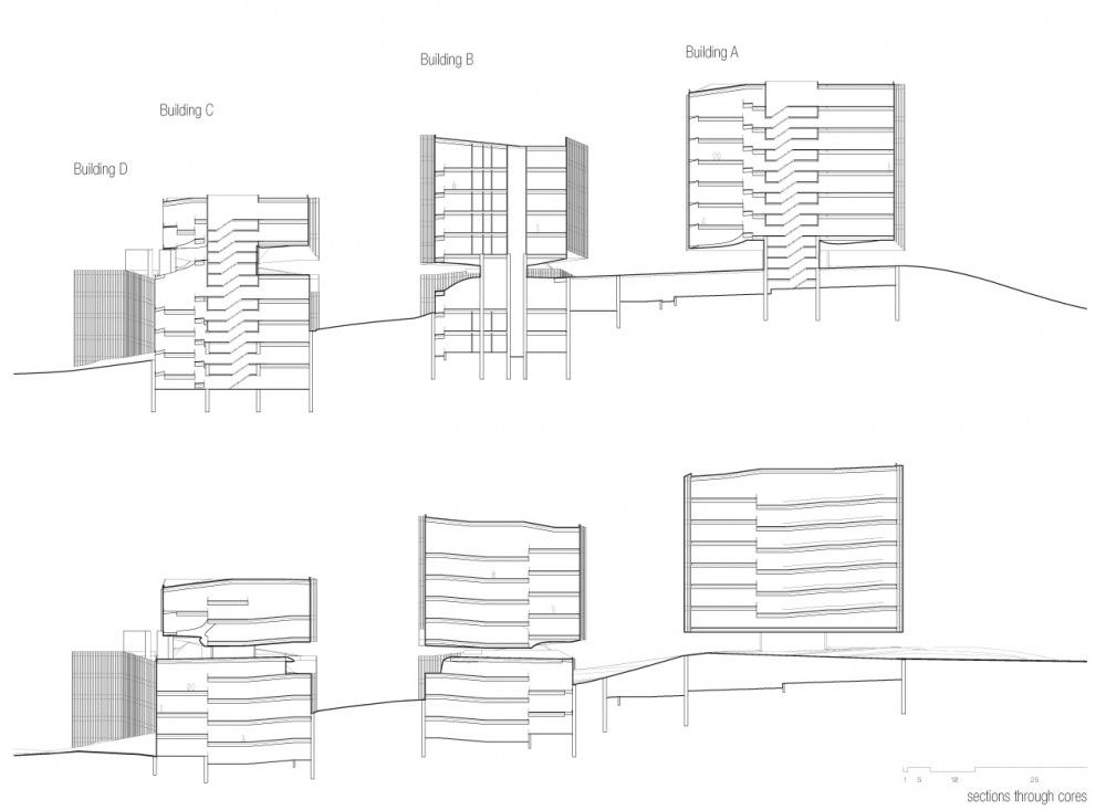 Ordos 20+10 Office Complex / Preston Scott Cohen