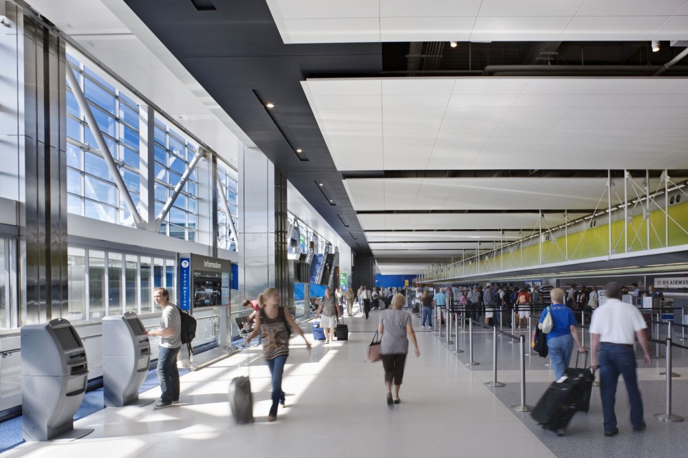 Detroit Metropolitan Wayne County Airport, North Terminal / Gensler