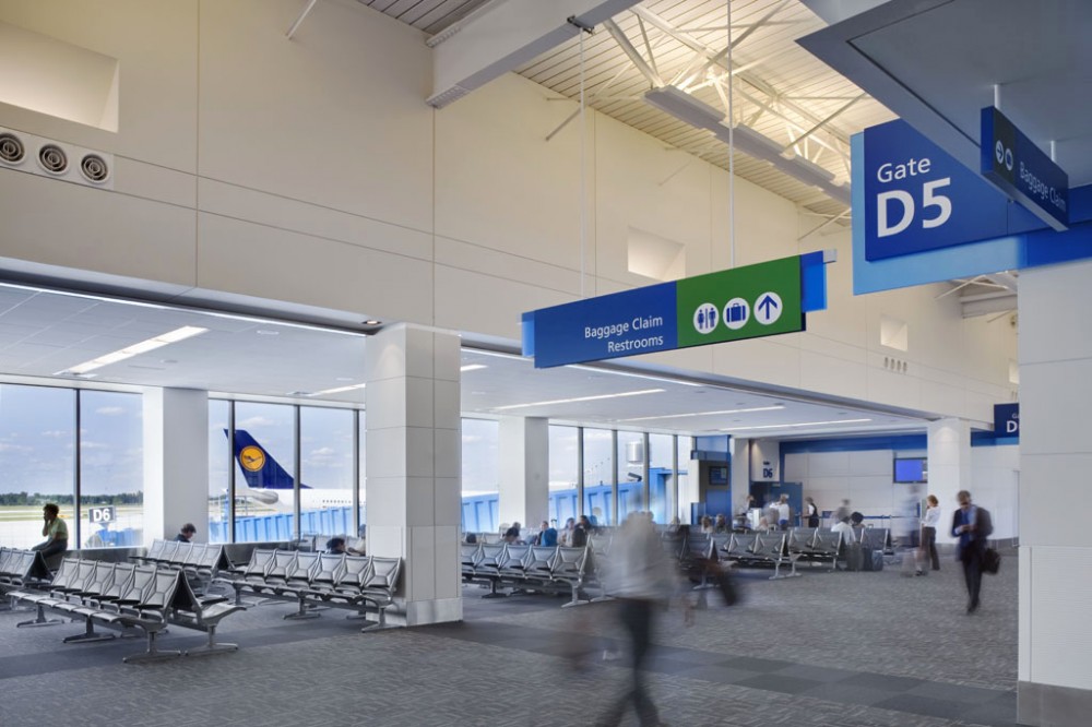 Detroit Metropolitan Wayne County Airport, North Terminal / Gensler