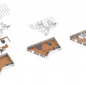 Paschke Danskin Double Loft / 3six0 Architecture exploded axon