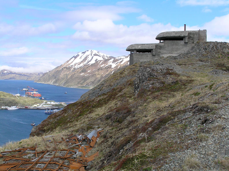The Decaying Dutch Harbor Bunkers