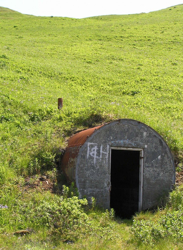 The Decaying Dutch Harbor Bunkers