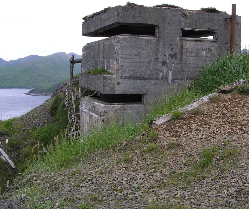 The Decaying Dutch Harbor Bunkers