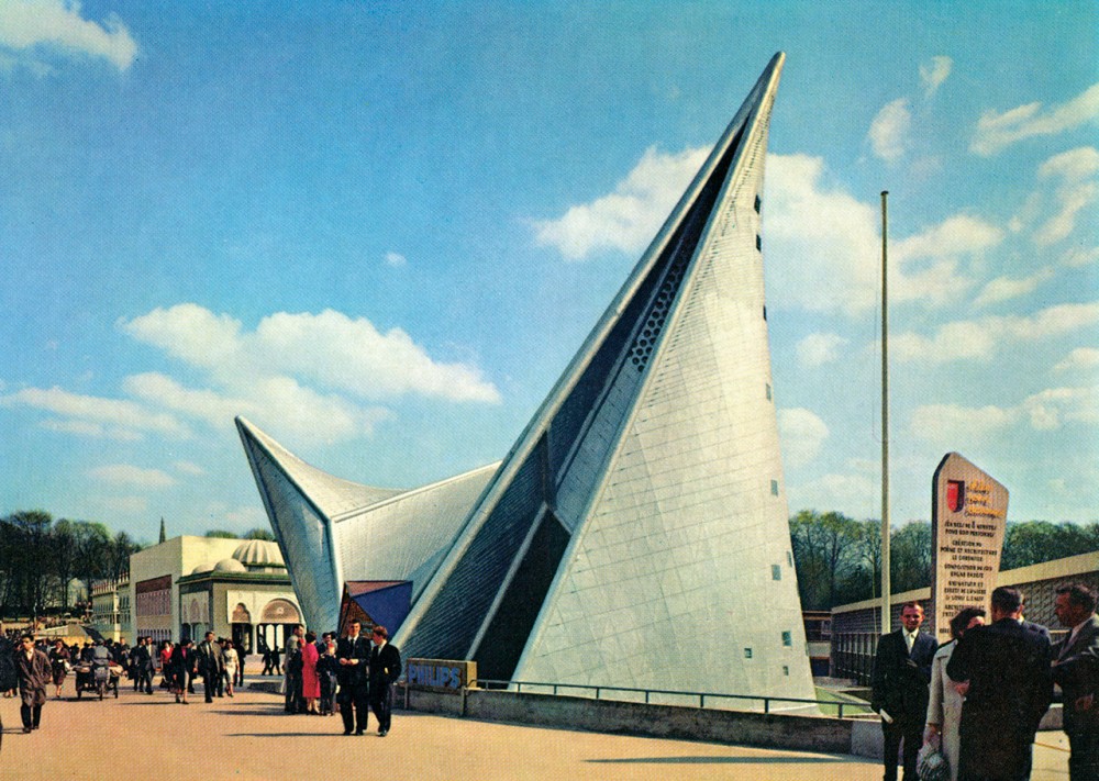 AD Classics: Expo ’58 + Philips Pavilion / Le Corbusier and Iannis Xenakis