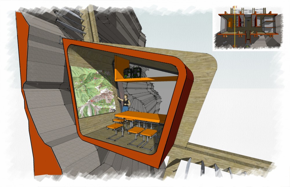 Eagle Nest Hut Proposal / Piero Ceratti