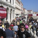 Venice: City in Peril Venice: City in Peril tourists, Photo by HollywoodPimp - http://www.flickr.com/photos/sdickter/