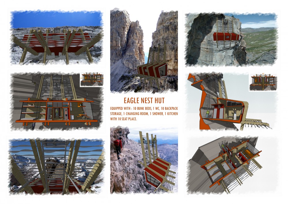 Eagle Nest Hut Proposal / Piero Ceratti
