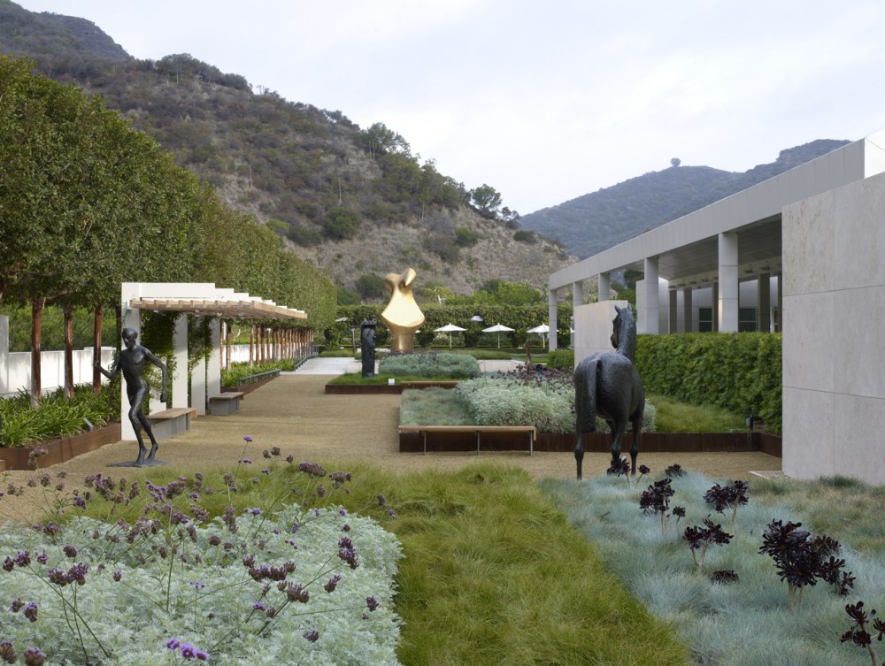 Fran and Ray Stark Sculpture Garden, J. Paul Getty Center / OLIN