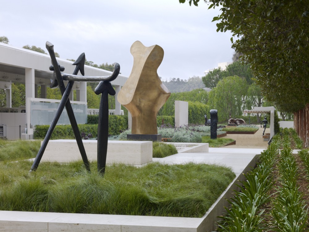 Fran and Ray Stark Sculpture Garden, J. Paul Getty Center / OLIN