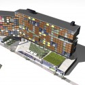 Radian Apartments / Erdy McHenry Architecture diagram