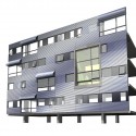 Radian Apartments / Erdy McHenry Architecture diagram