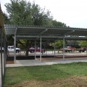 Solar Shade Tree / UH GDBS 2008 Cynthia Ann Parker Elementary School Place for Staging Music © Patrick Peters