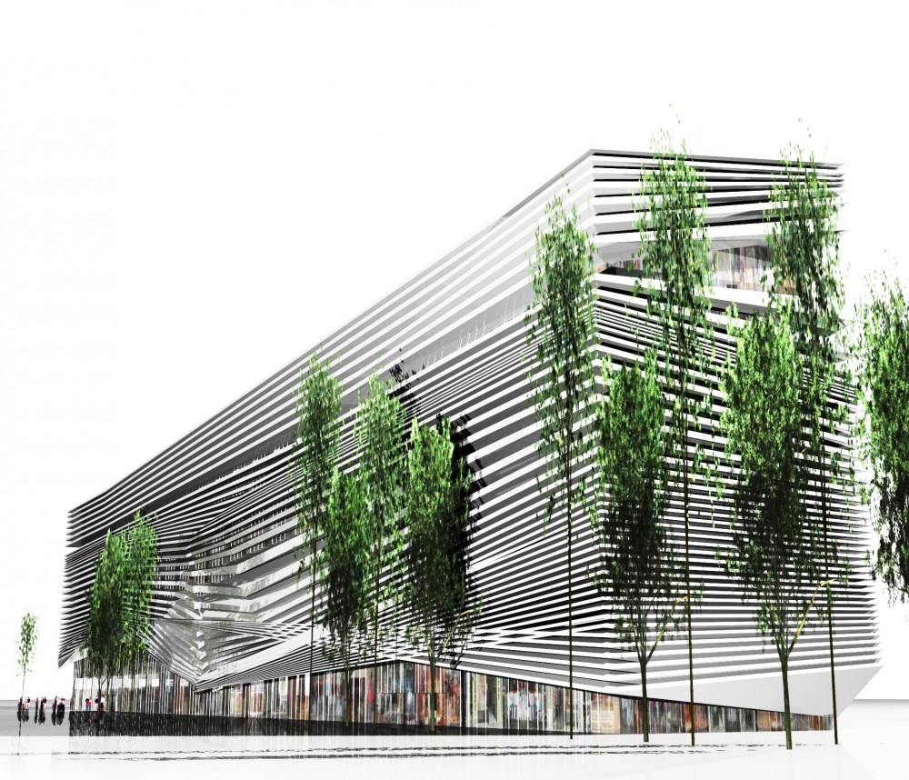 Commercial Complex for Building Industry Proposal / Alireza Mahdizadeh Hakak, Ali Aleali, & Fatemeh Farmanfarmayee