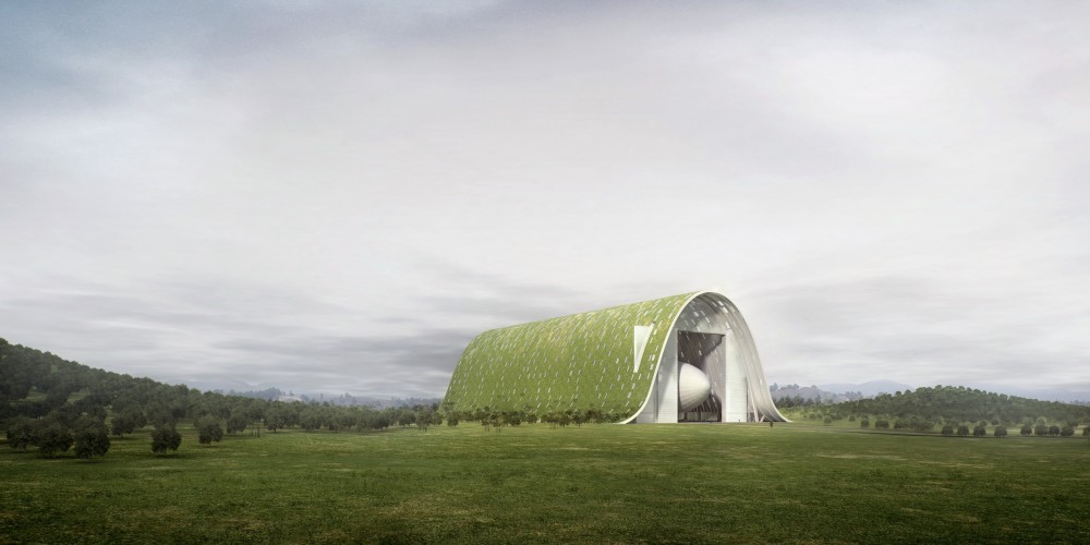 UP LIFT Zeppelin Hangar / OPEN Architecture