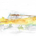 Campus Common, SUNY at New Paltz / ikon.5 architects Shawagunk ridge sketch