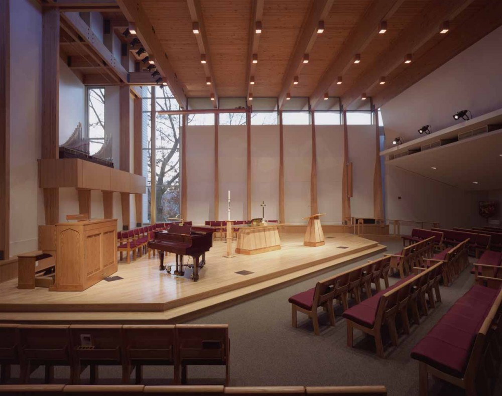 First Congregational Church, United Church of Christ Sanctuary / Constantine George Pappas AIA Architecture/Planning