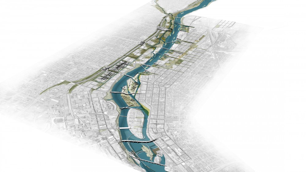 Minneapolis Riverfront Competition Finalist / StossLU
