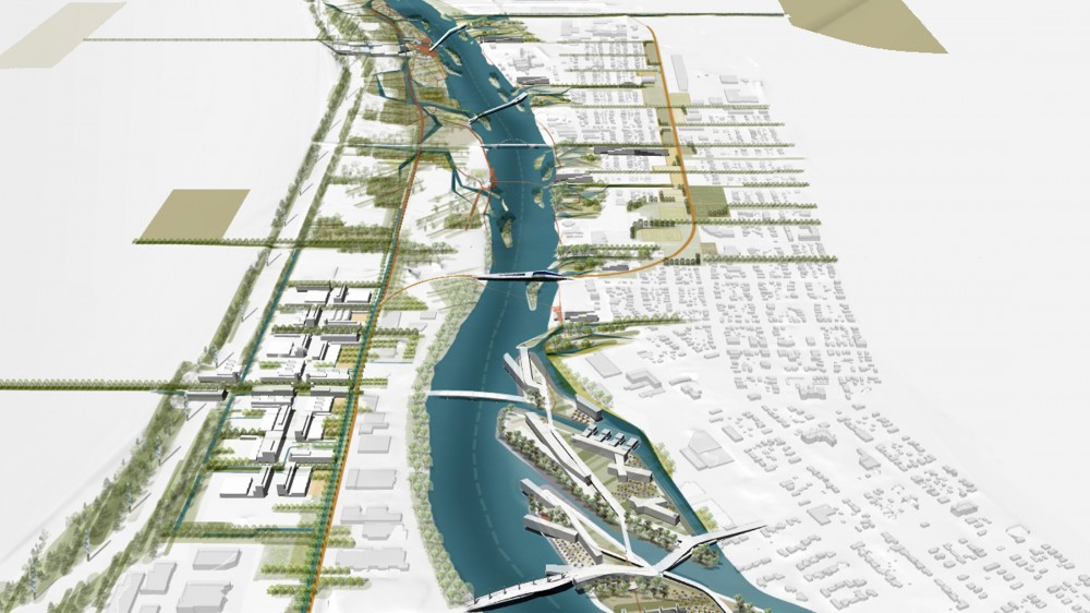Minneapolis Riverfront Competition Finalist / StossLU