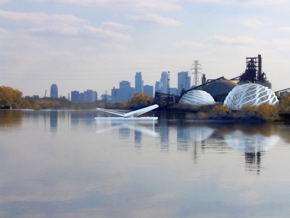 Minneapolis Riverfront Competition Finalist / StossLU