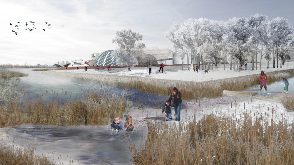 Minneapolis Riverfront Competition Finalist / StossLU