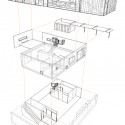 Roth House / Debartolo Architects (20) Exploded Axon