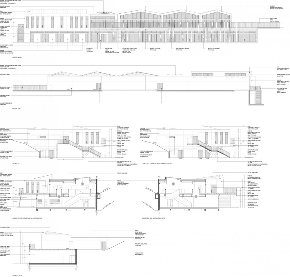 The Recreation Center of “le Bois des Gelles” / G Architecture