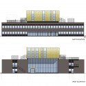 New Library and renovation of City Hall in Søgne / A-Lab (9) New Library and renovation of City Hall in Søgne / A-Lab (9) Elevations