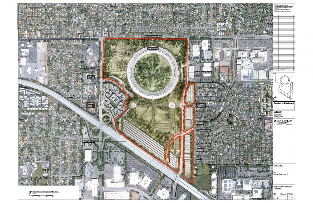 More about Foster + Partner’s new Apple Campus in Cupertino