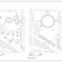Apple Campus in Cupertino, Foster + Partners, ARUP & Kier + Wright (48) Existing and proposed building positions © Foster + Partners, ARUP, Kier & Wright, Apple