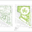 Apple Campus in Cupertino, Foster + Partners, ARUP & Kier + Wright (46) Existing and proposed trees © Foster + Partners, ARUP, Kier & Wright, Apple