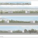 Apple Campus in Cupertino, Foster + Partners, ARUP & Kier + Wright (23) Proposed parking structure elevations © Foster + Partners, ARUP, Kier & Wright, Apple